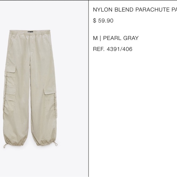Zara Cargo Pantas - Picture 1 of 1